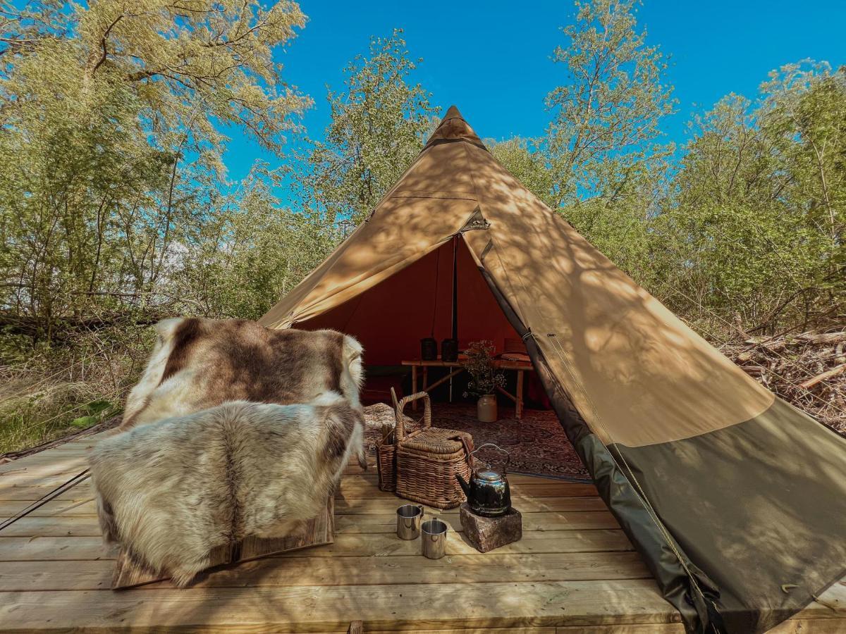 Naturlig Pa Korsgarden Glamping Nysted Extérieur photo
