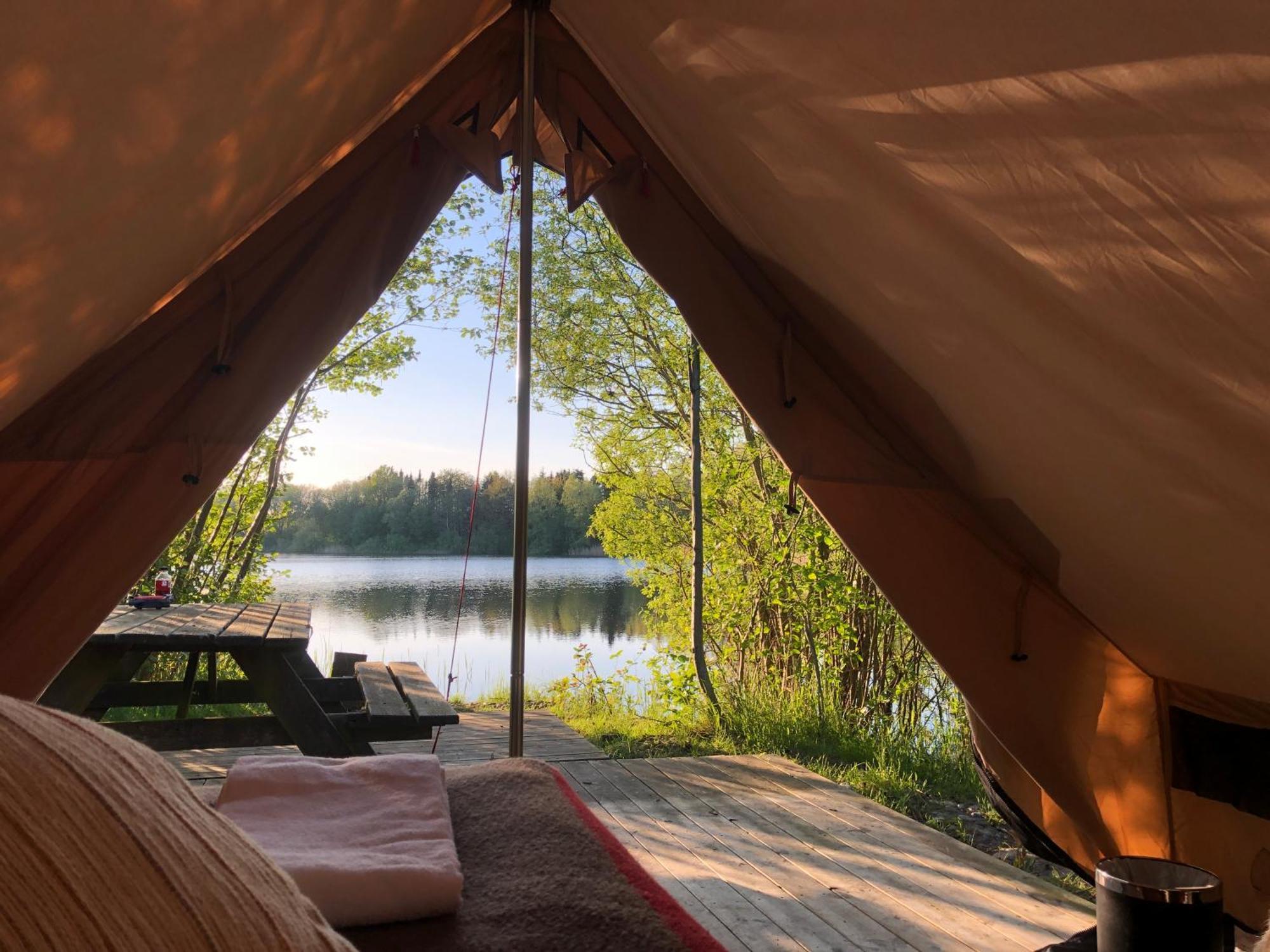 Naturlig Pa Korsgarden Glamping Nysted Extérieur photo