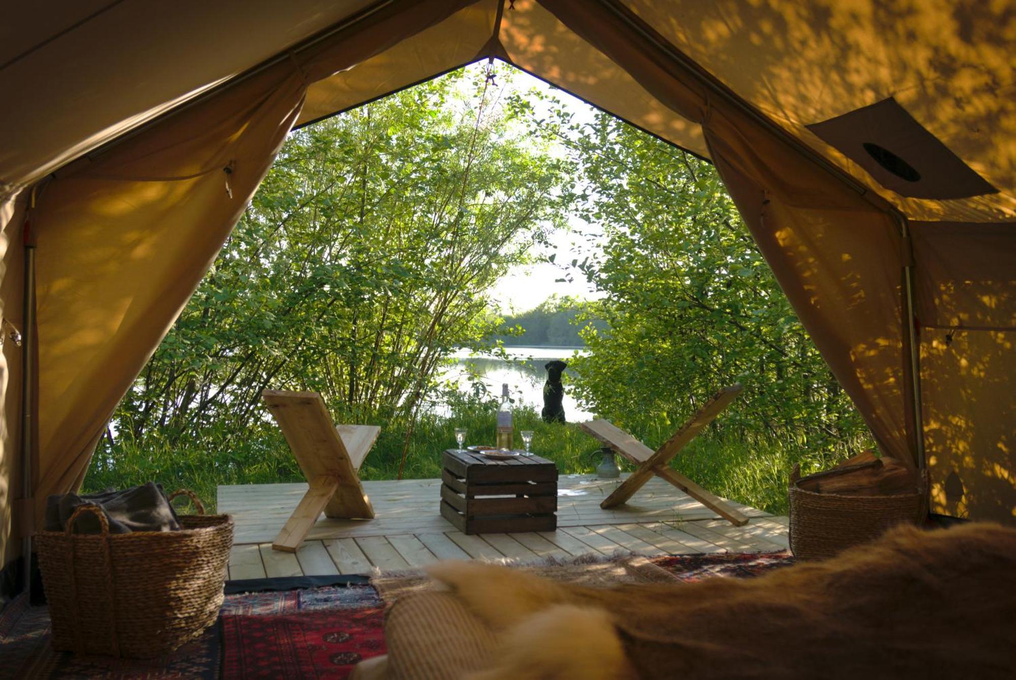 Naturlig Pa Korsgarden Glamping Nysted Extérieur photo