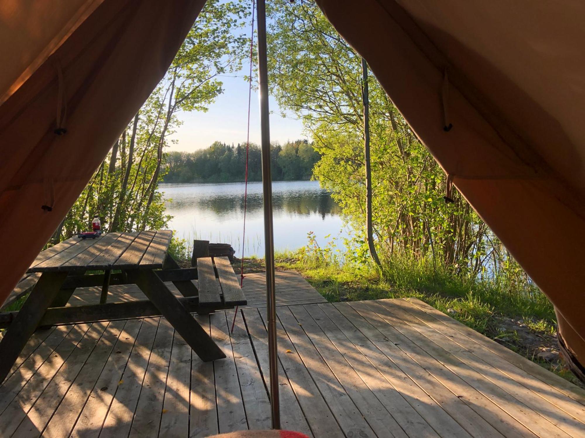 Naturlig Pa Korsgarden Glamping Nysted Extérieur photo