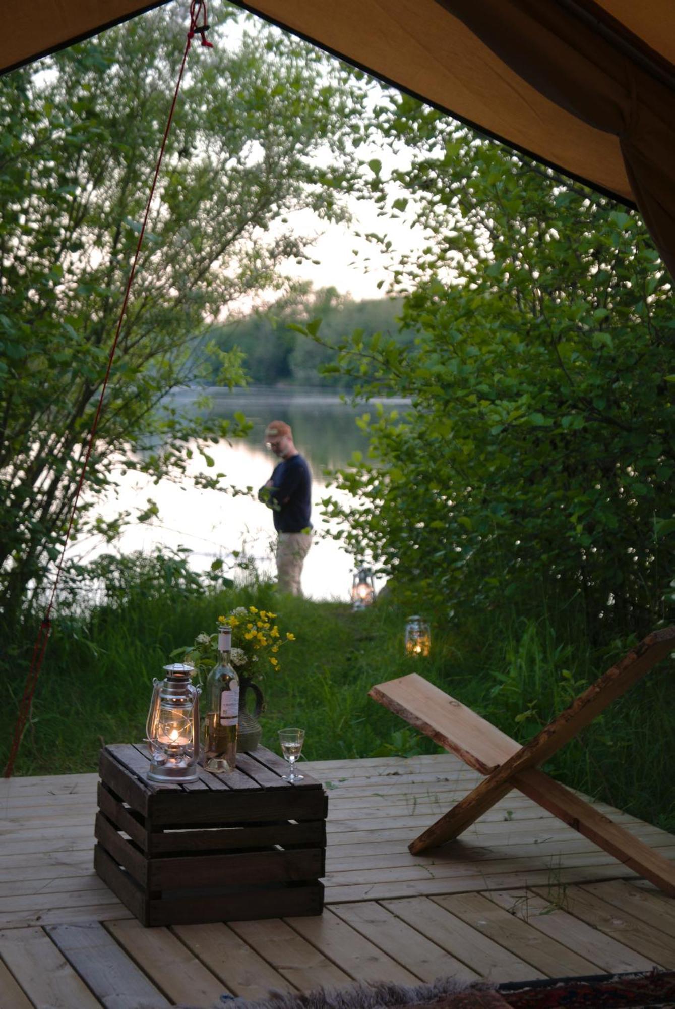 Naturlig Pa Korsgarden Glamping Nysted Extérieur photo